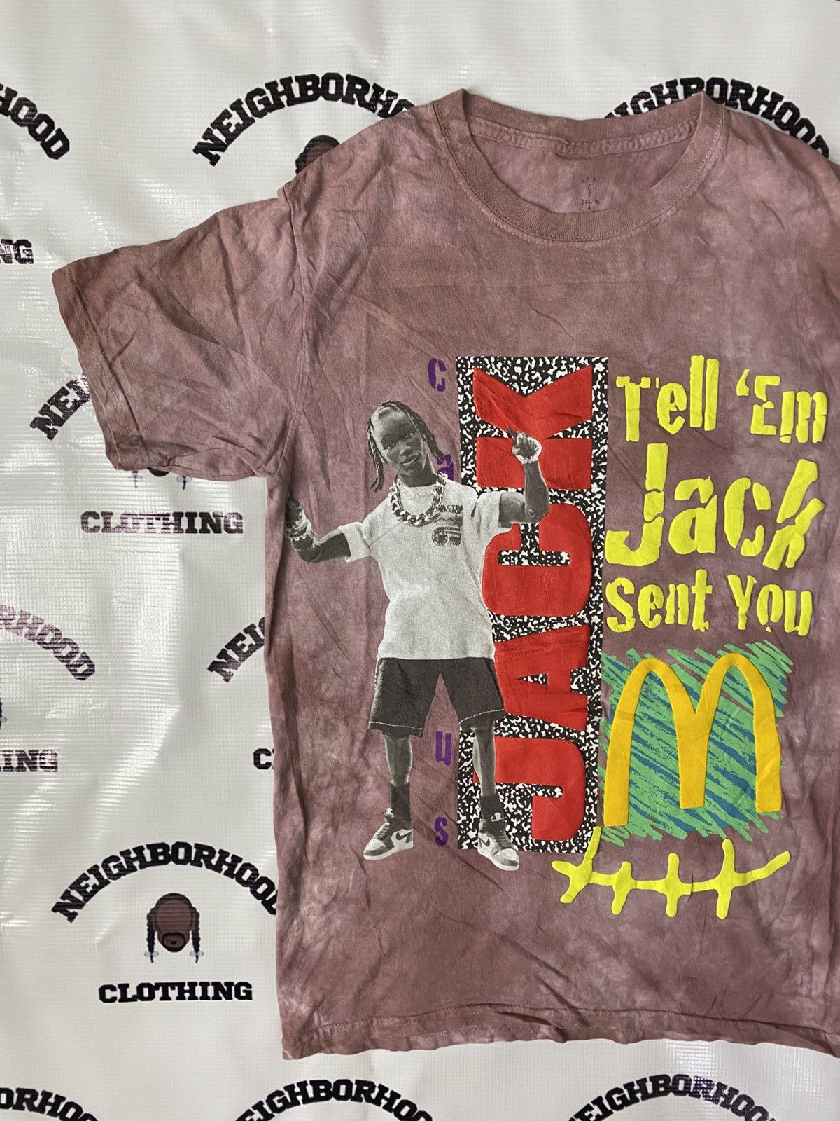 Cactus Plant Flea Market × Travis Scott CPFM x TRAVIS SCOTT x MCDONALDS TEE. Size US S / EU 44-46 / 1 - 2 Thumbnail