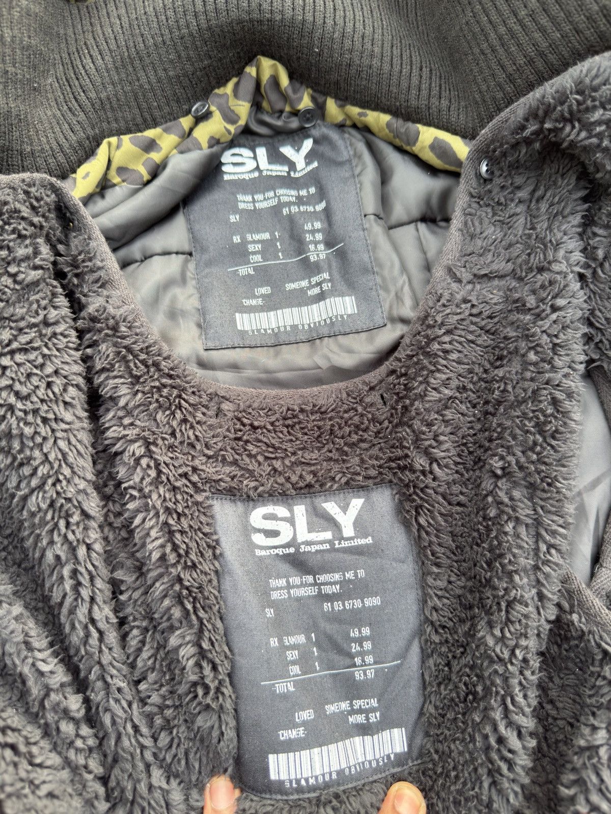 SLY SLY Baroque Japan Raccoon Fur Jacket Leopard Design bondage Size M / US 6-8 / IT 42-44 - 6 Thumbnail