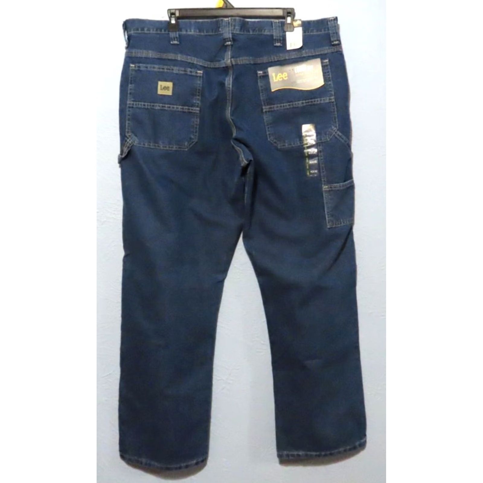 Lee Lee Men 40x30 Stone Straight Leg Loose Fit Carpenter Cargo Jeans 2887910 NWT Size US 40 / EU 56 - 5 Thumbnail