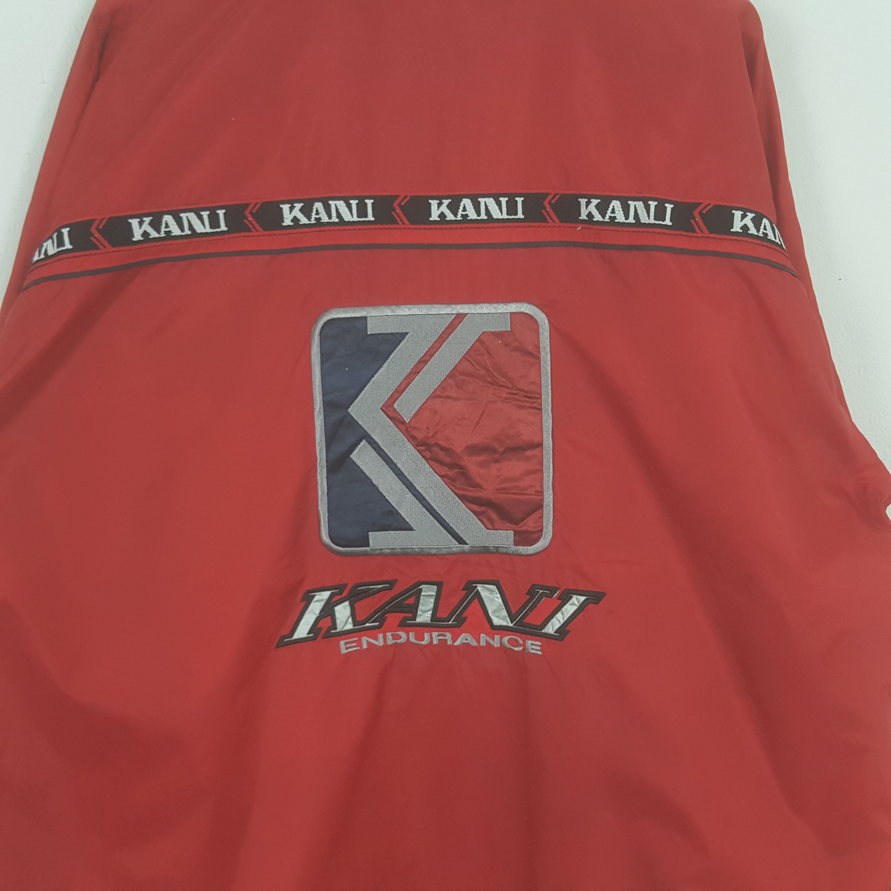 Karl Kani × Vintage Vintage Kani Endurance Sports Style Windbreaker Jacket Size US XXL / EU 58 / 5 - 2 Thumbnail