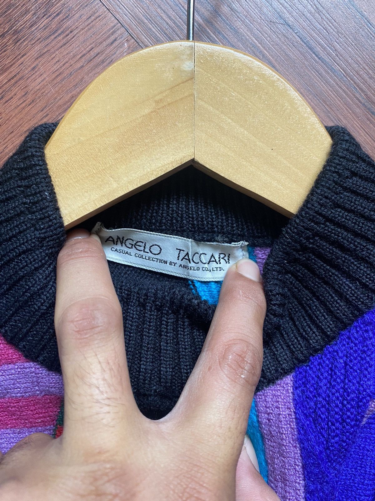Japanese Brand × Vintage Angelo Taccari Inspired Coogi Knitwear Size US S / EU 44-46 / 1 - 2 Thumbnail