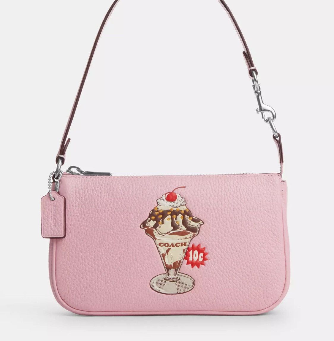 Coach Coach Nolita 19 With Sundae Graphic IN Cherry Blossom Size ONE SIZE - 6 Thumbnail