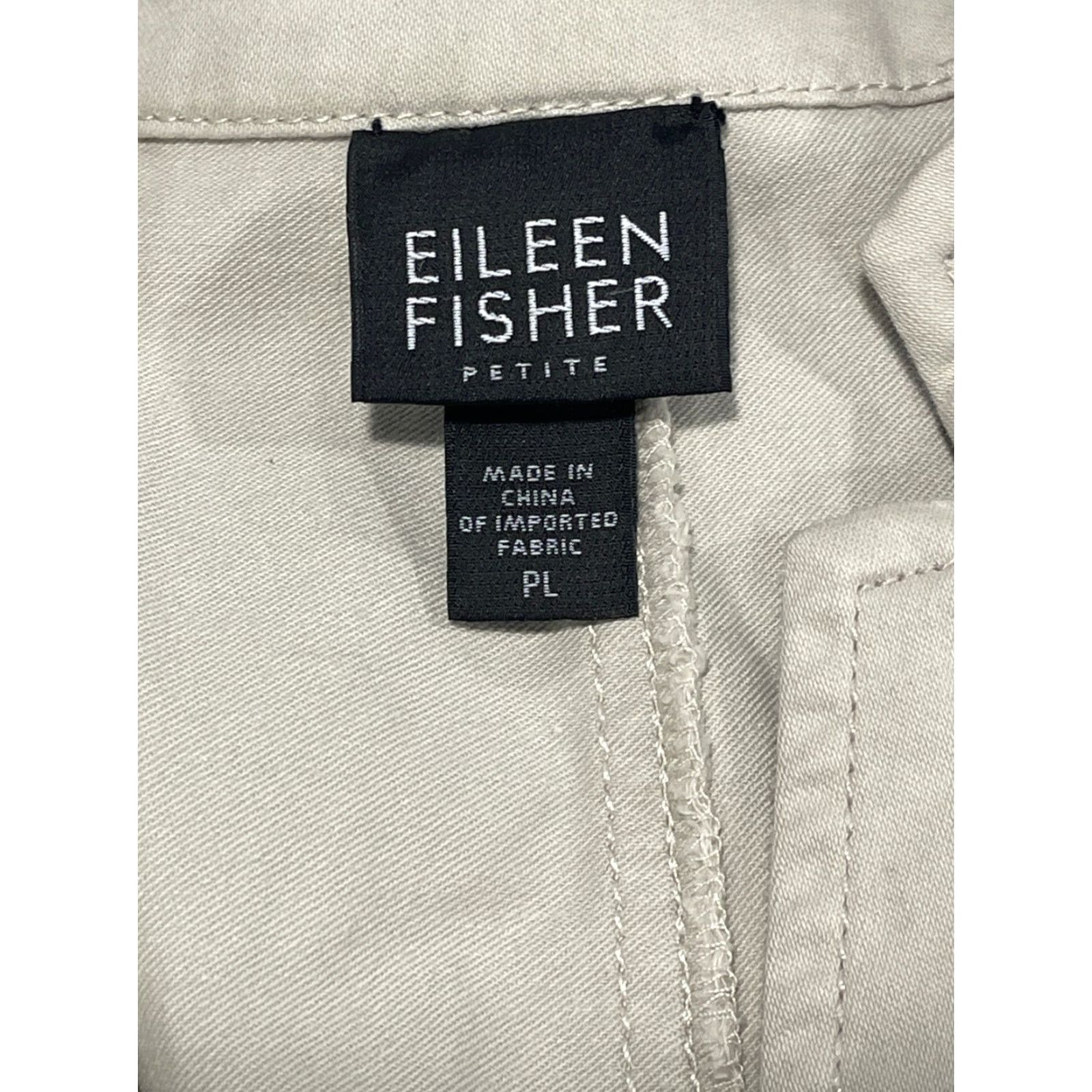 Eileen Fisher Eileen Fisher Blazer Jacket Coat Long Sleeve Button Beige Women Petite PL Winter Fall Spring Size L / US 10 / IT 46 - 2 Thumbnail