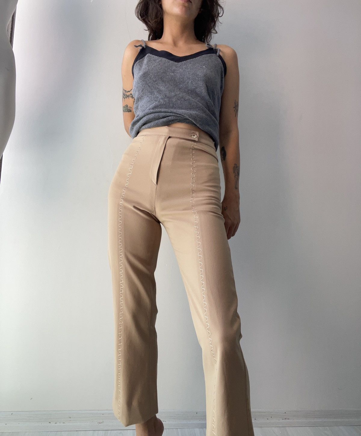 Vintage Vintage trousers Size 24" / US 00 / IT 34 - 2 Thumbnail