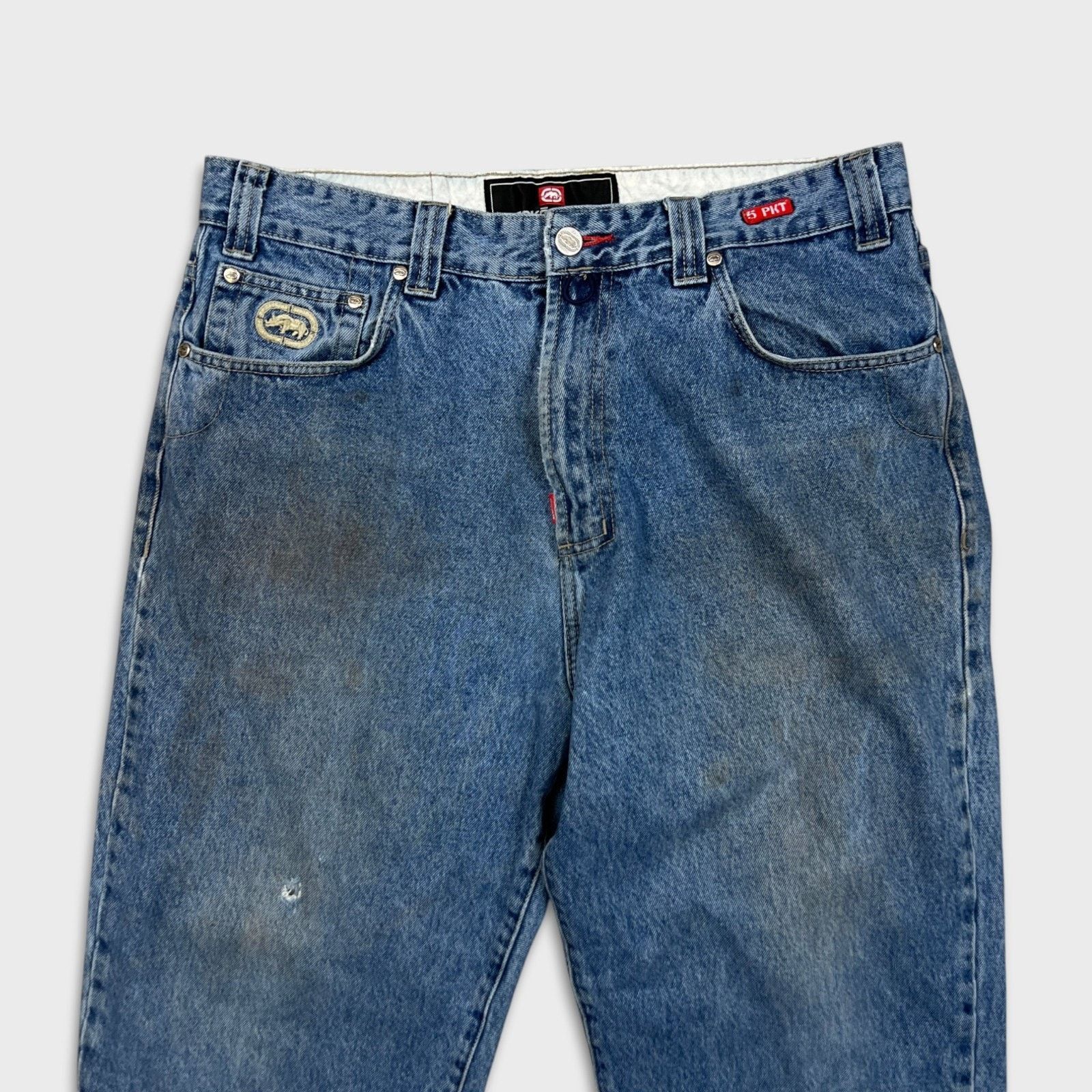Ecko Unltd. × Vintage Vintage Ecko Untld Jeans 35x32 Relaxed Straight Baggy Denim Size US 35 - 2 Thumbnail