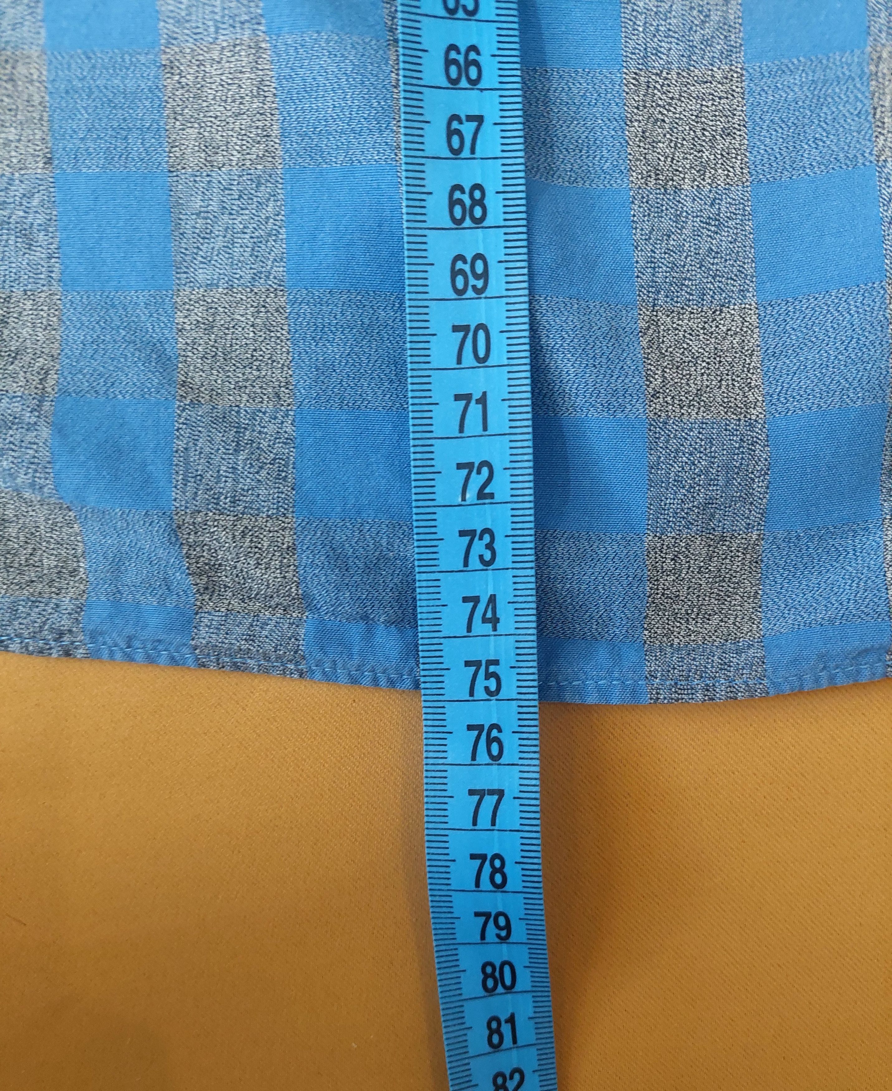 Claude Montana Claude Montana Paris Blue Check Shirt Vintage 80s Size US S / EU 44-46 / 1 - 15 Thumbnail