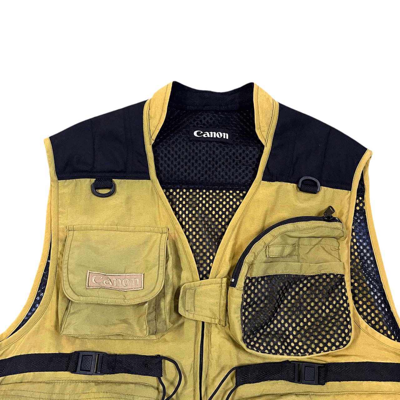 Canon Vintage Canon Photographer Vest Multi Pocket Size US M / EU 48-50 / 2 - 2 Thumbnail