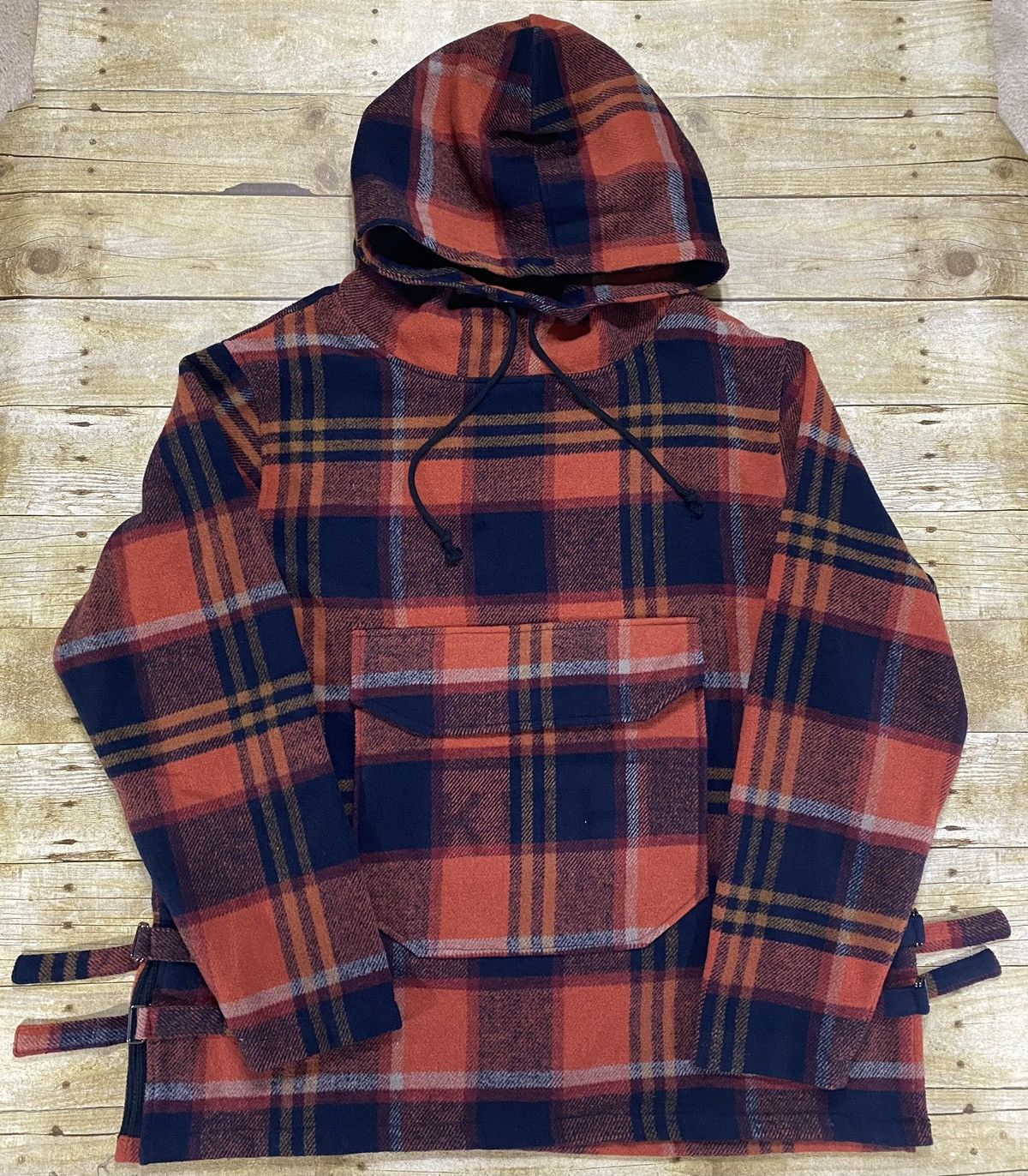 Kith Kith Harrison Plaid Flannel Hoodie Grailed