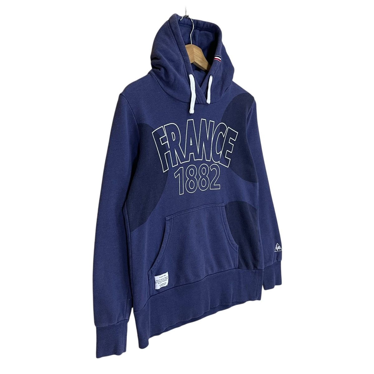 Le Coq Sportif Le Coq Sportif France Big Logo Pullover Hoodie Size US S / EU 44-46 / 1 - 2 Thumbnail