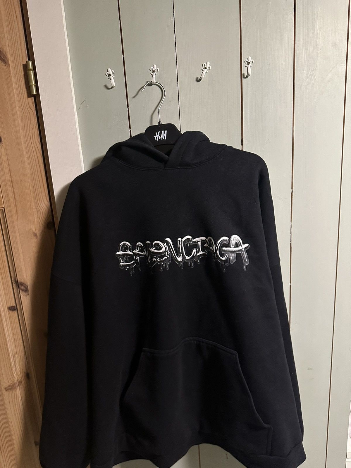 Balenciaga Balenciaga Slime Graffiti Hoodie Size US L / EU 52-54 / 3 - 2 Thumbnail