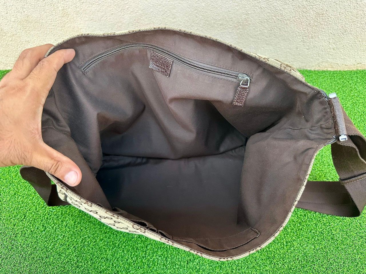 Gucci Authentic Gucci GG Monogram Large Flap Messenger Bag Size ONE SIZE - 8 Thumbnail