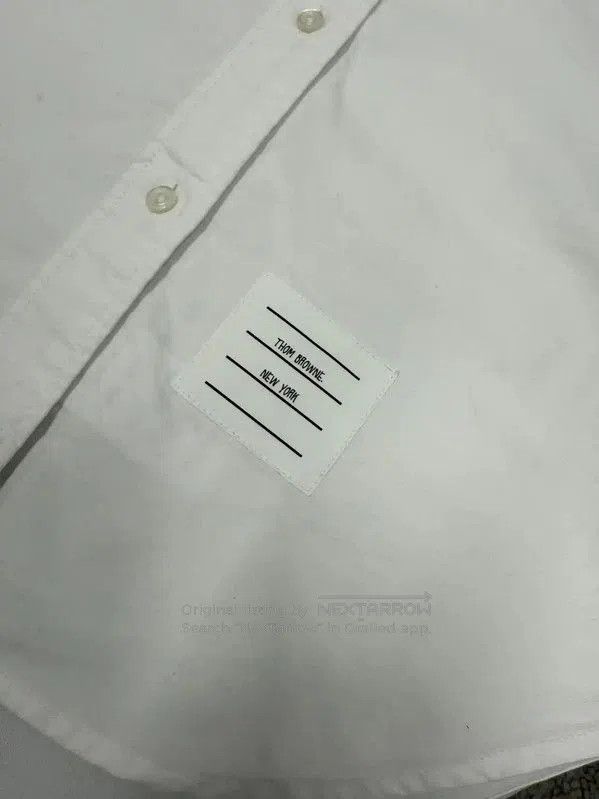 Thom Browne Thom Browne White Cotton Women's Shirt . Size XL / US 12-14 / IT 48-50 - 3 Thumbnail