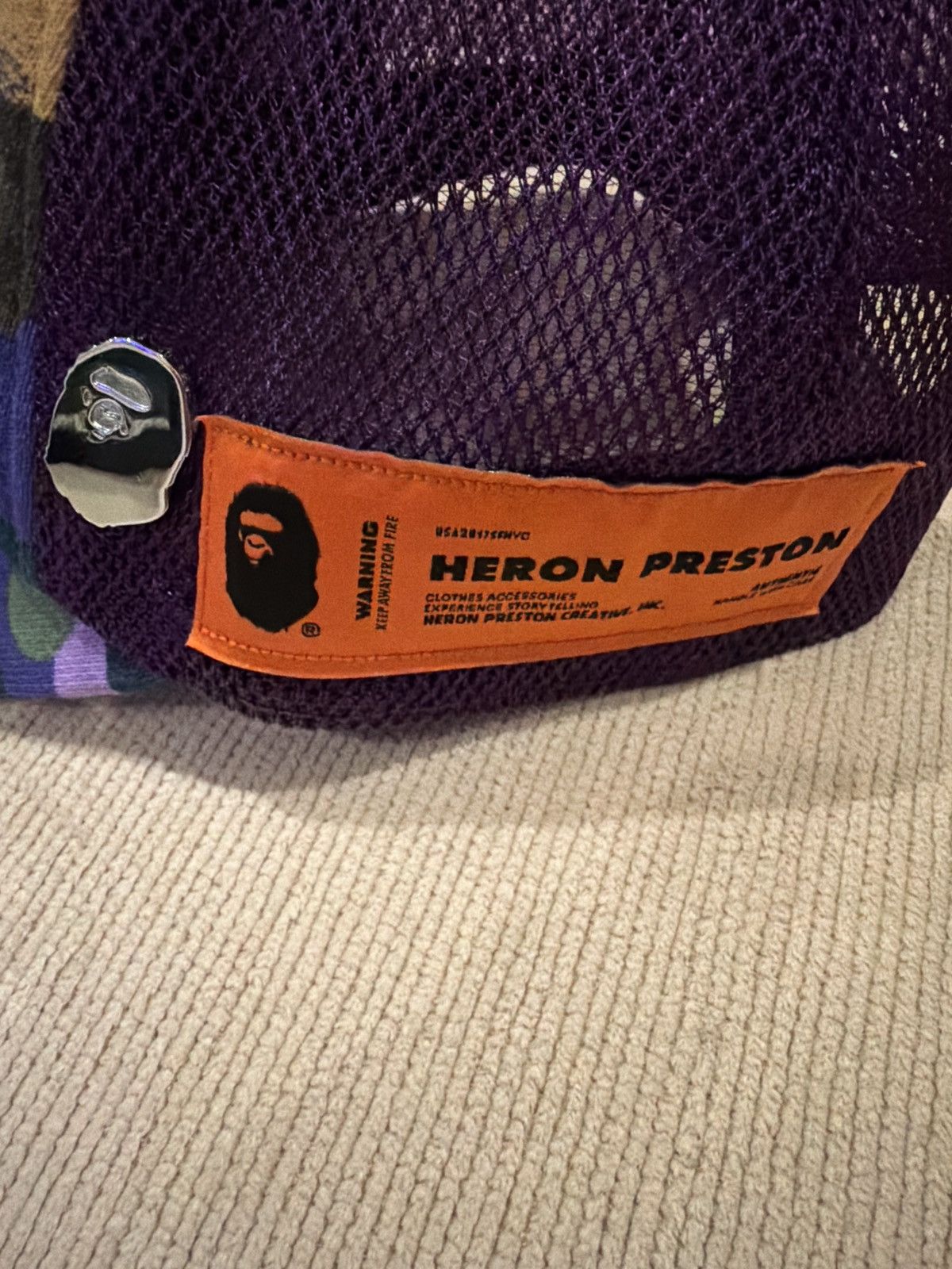 Bape × Heron Preston Bape x Heron Preston trucker Size ONE SIZE - 4 Thumbnail