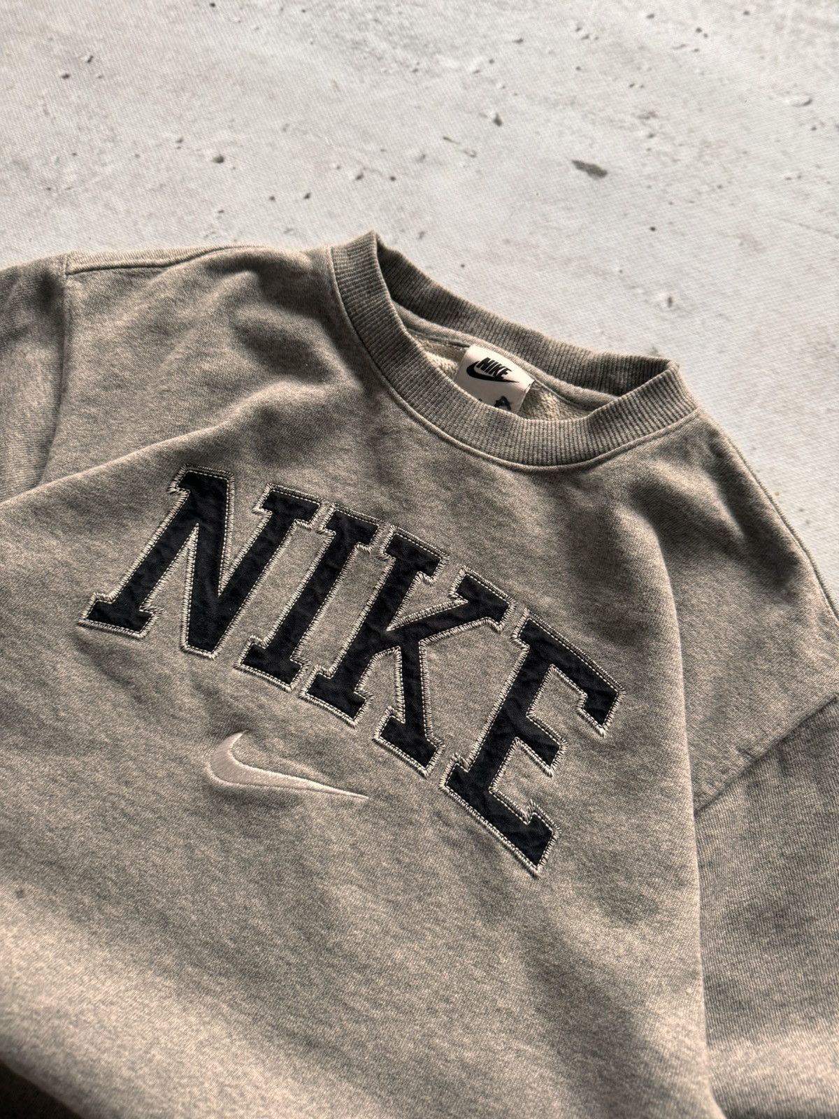 Nike × Vintage NIKE VINTAGE CENTER LOGO OVERSIZE BOXY SWEATSHIRT Size US S / EU 44-46 / 1 - 3 Thumbnail