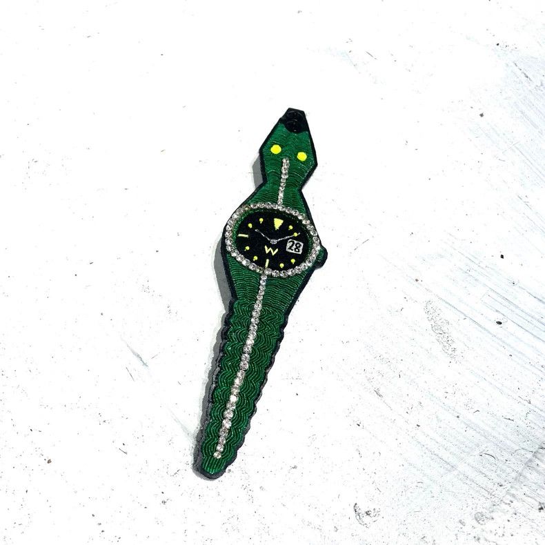 Walter Van Beirendonck walter van beirendonck 21AW watch green Size ONE SIZE - 1 Thumbnail