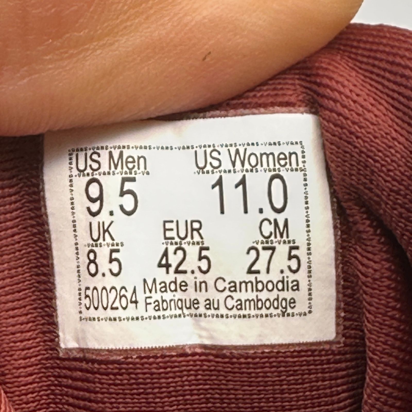 Vans VANS Men's 9.5 Crestline GORE-TEX MTE Bitter Chocolate Brown Size US 9.5 / EU 42-43 - 8 Thumbnail