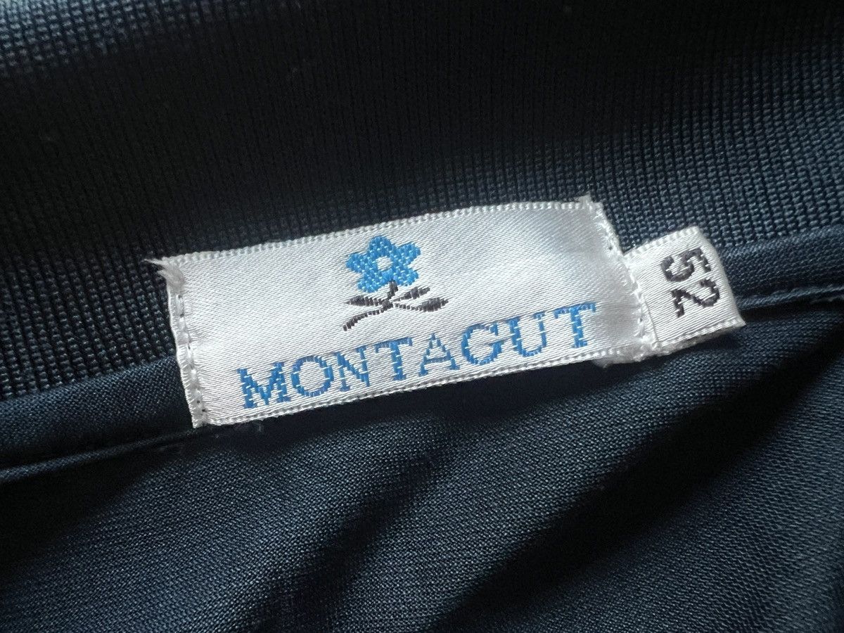 Montagut Montagut : Polo Thin Fabric Stripe Line Graphic Size US L / EU 52-54 / 3 - 4 Thumbnail