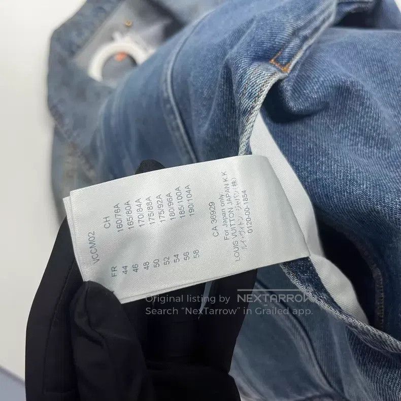 Louis Vuitton Louis Vuitton Presbyopic denim jacket Size US M / EU 48-50 / 2 - 7 Thumbnail