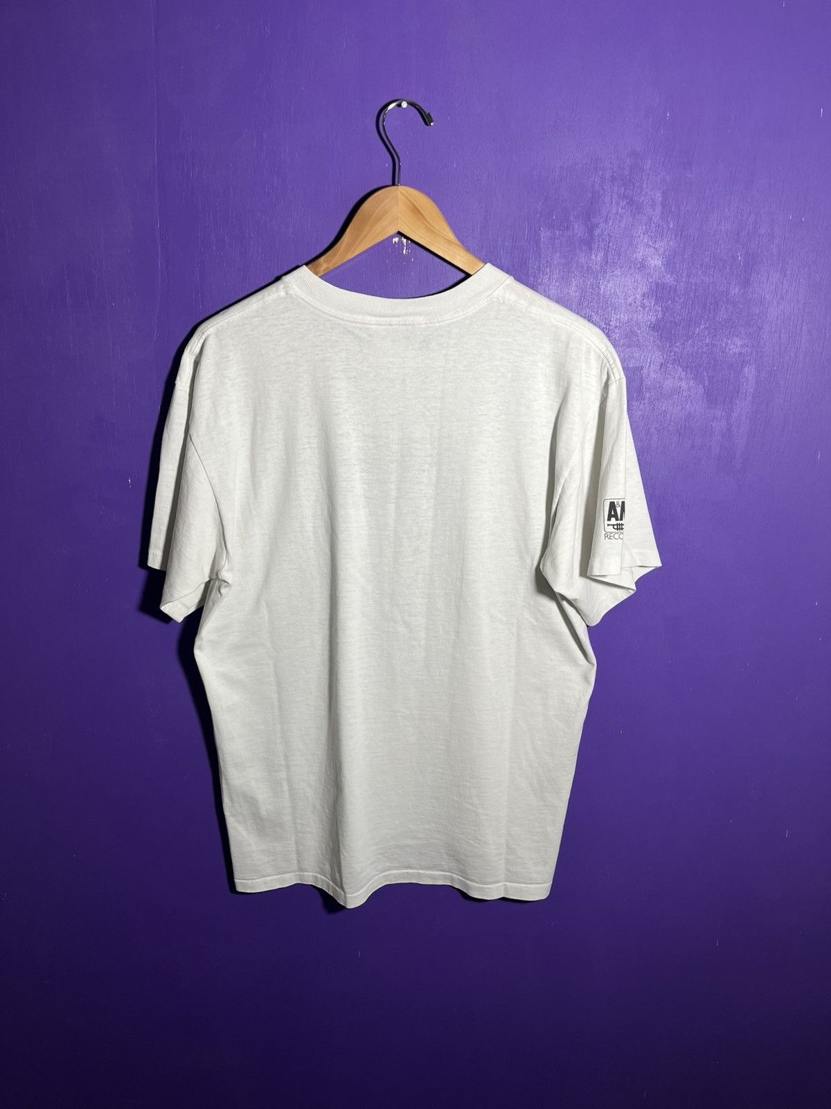 Vintage Vintage 90s Gun Gallas AM records t-shirt Size US XL / EU 56 / 4 - 2 Thumbnail