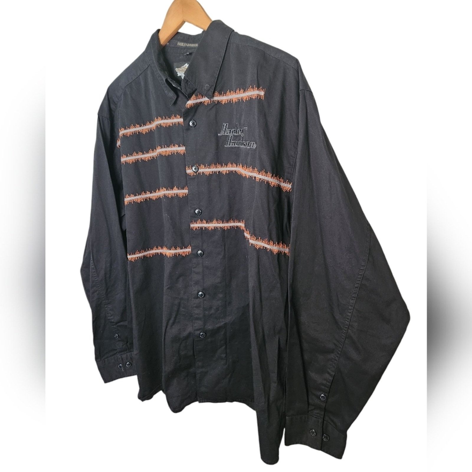 Harley Davidson Harley Davidson mens button down shirt XL Size US XL / EU 56 / 4 - 2 Thumbnail