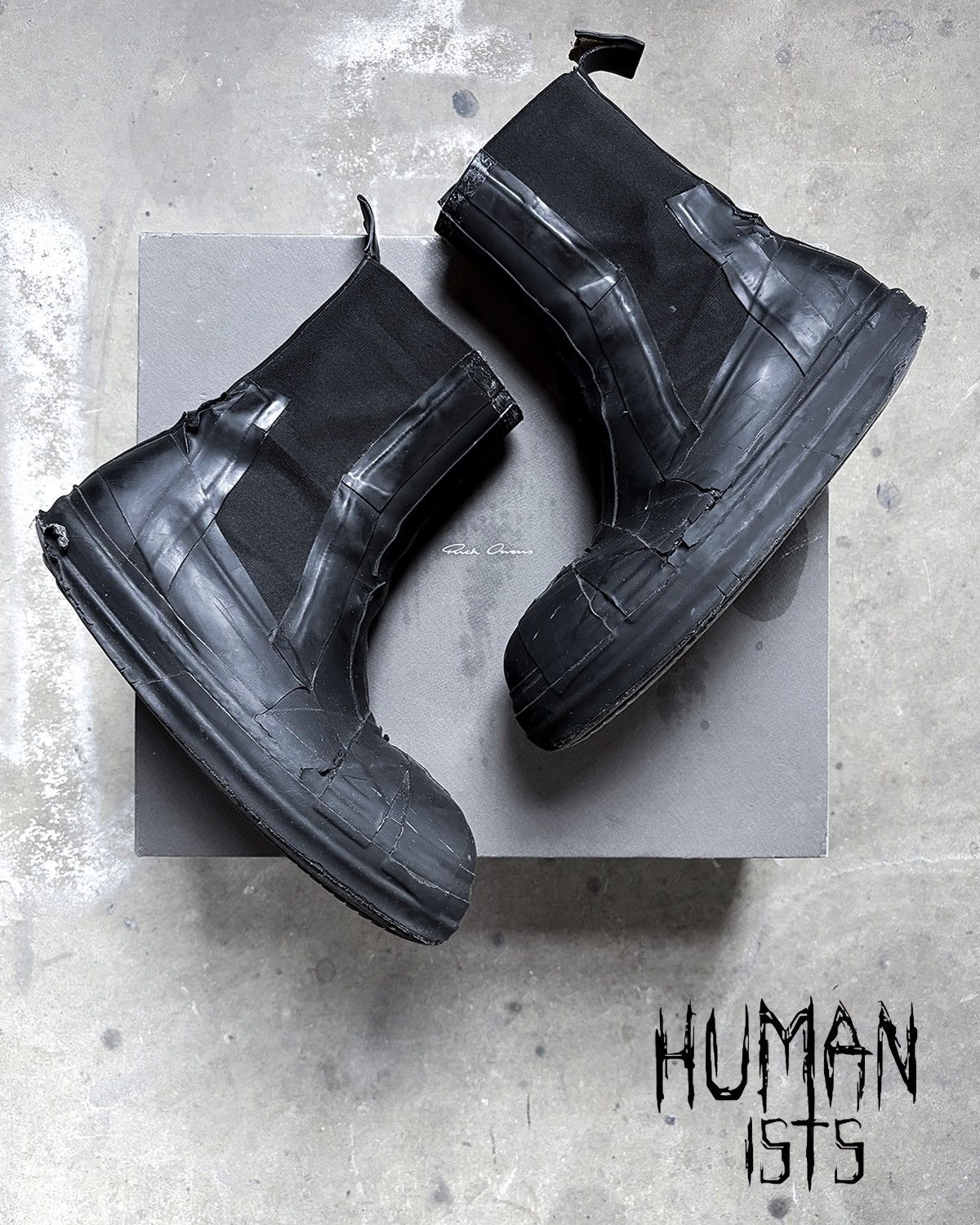 Rick Owens PERFORMA TAPE GEOBASKETS | Grailed