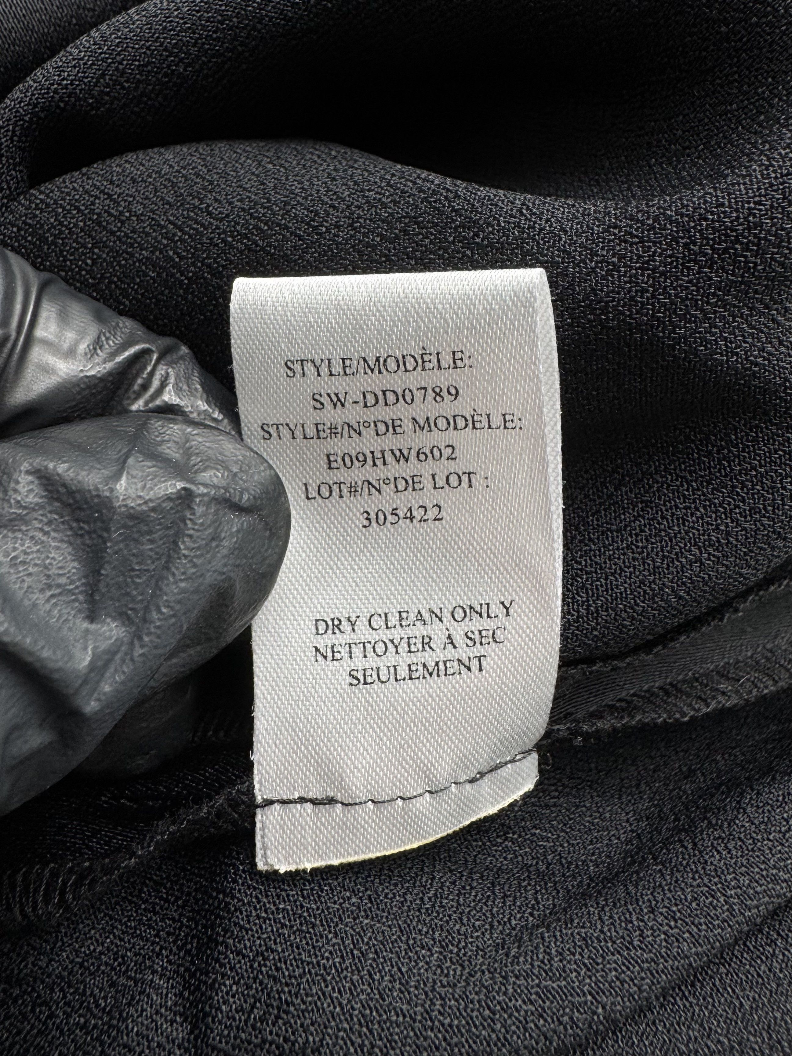Helmut Lang Helmut Lang Black Dress Sleeveless Draped Mini (D15) Size M / US 6-8 / IT 42-44 - 6 Thumbnail