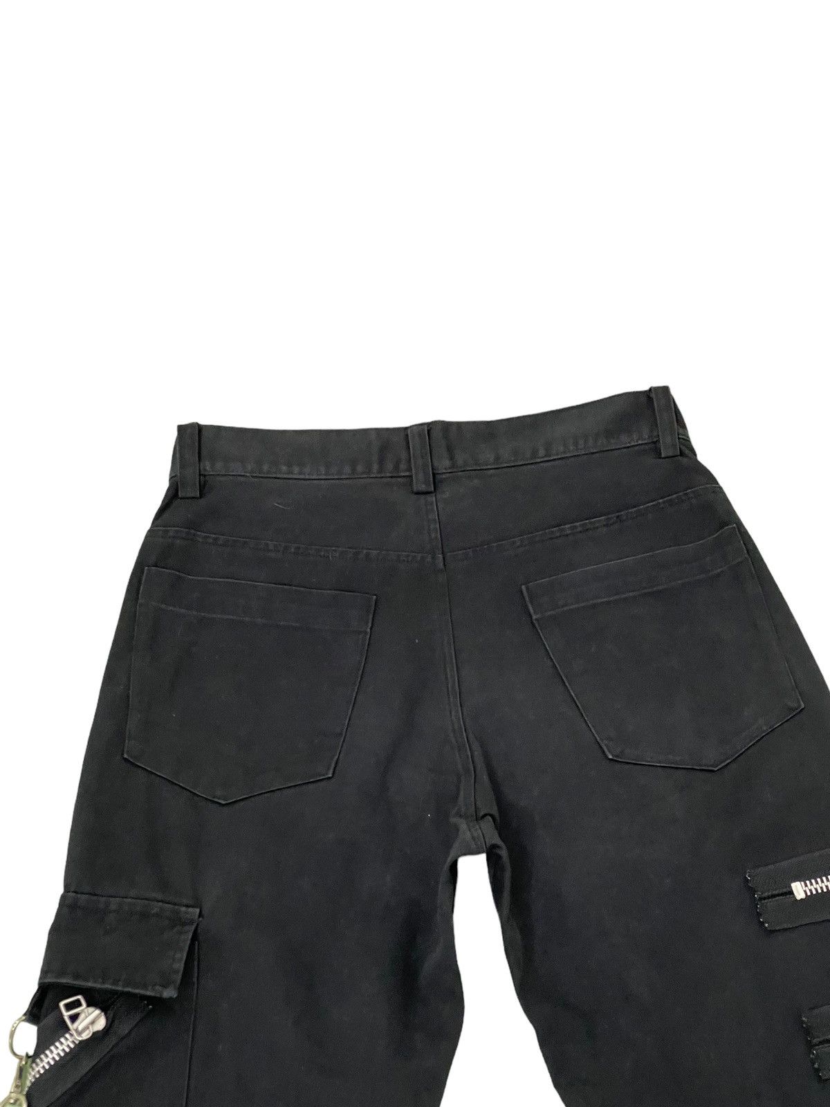 Japanese Brand Bondage Pant Secret Agent Japan Multi Zipped Slim 6🟦7 Size US 28 / EU 44 - 8 Thumbnail