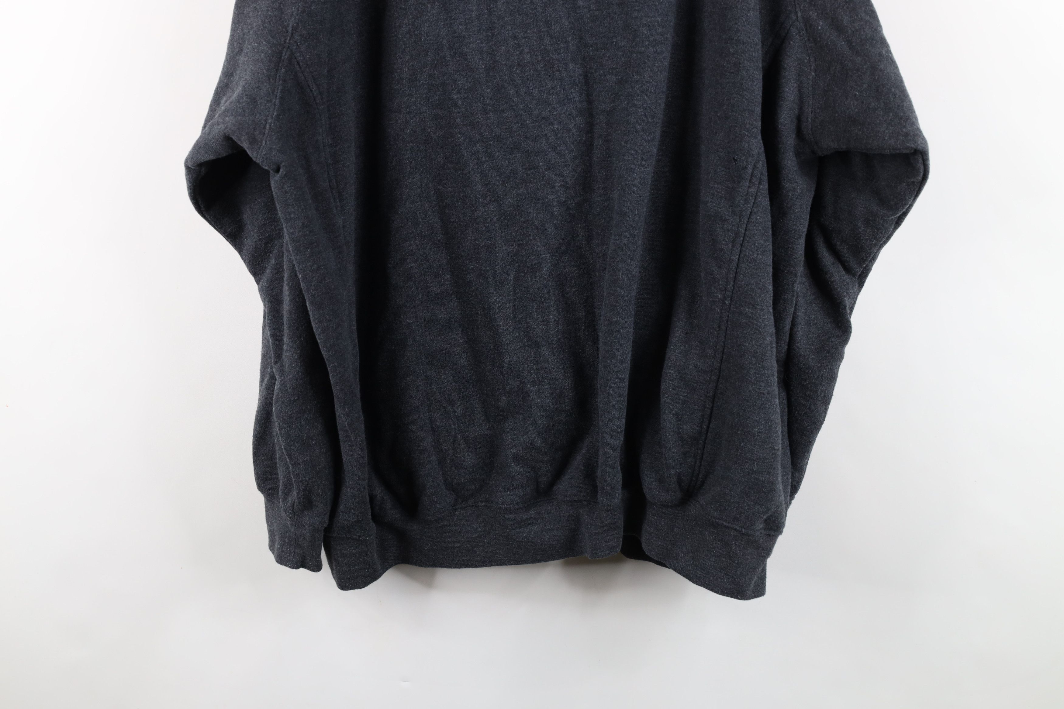 Vintage Vintage 90s Streetwear Baggy Fit Half Zip Hoodie Sweatshirt Size US XL / EU 56 / 4 - 13 Thumbnail