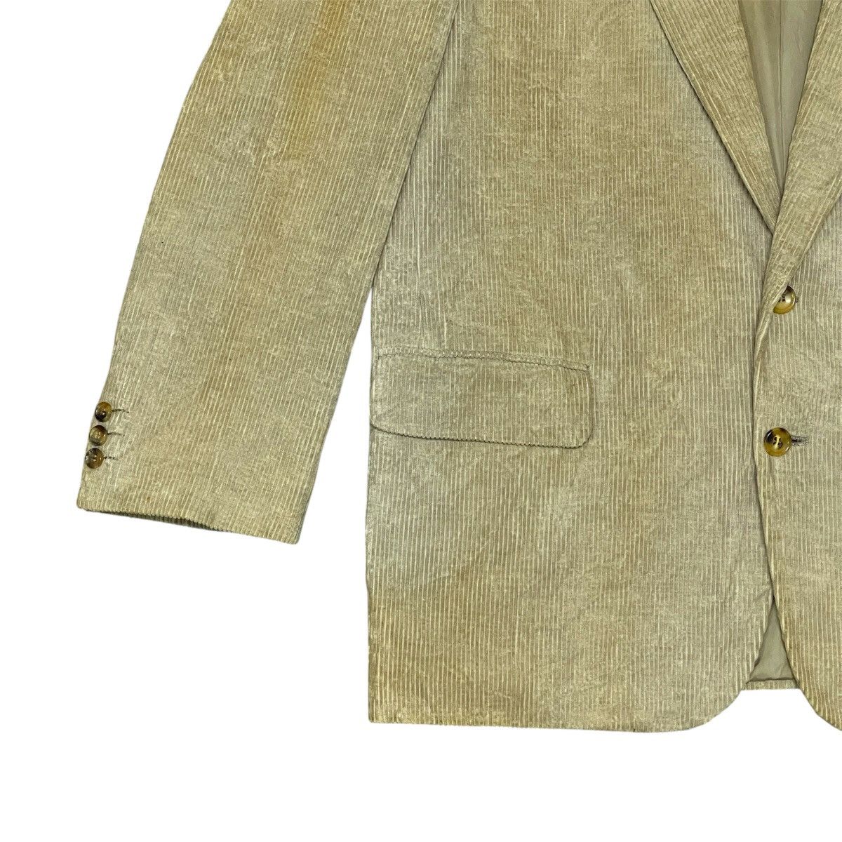 Comme des Garcons Vintage Comme Des Garcons Homme 1993 Corduroy Buttons Jacket Size US M / EU 48-50 / 2 - 4 Thumbnail