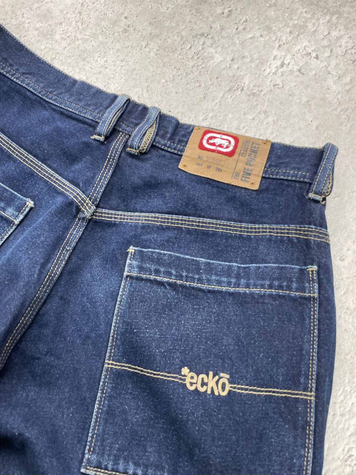 Ecko Unltd. × JNCO VINTAGE BAGGY DISTRESSED Y2K ECKO UNLTD. Pants Size US 32 / EU 48 - 11 Thumbnail