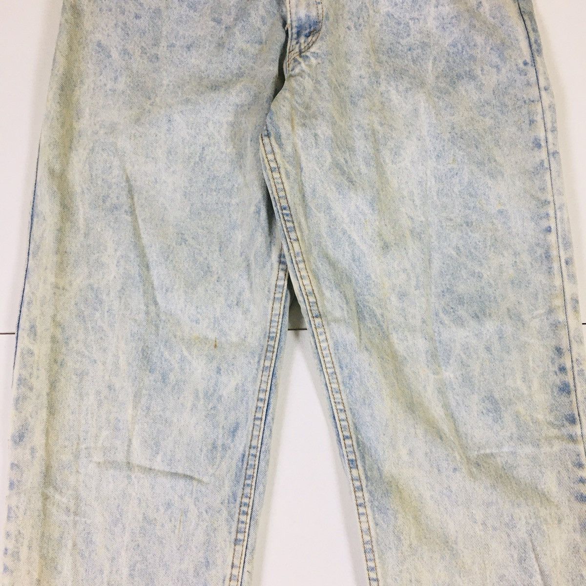 Levi's Vintage Acid Wash Levi’s 550 Orange Tab Made in USA Size US 34 / EU 50 - 3 Thumbnail