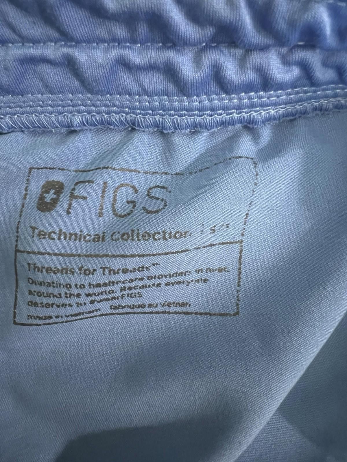 Designer Figs scrub joggers Light Blue Technical Collection small Size ONE SIZE - 6 Thumbnail