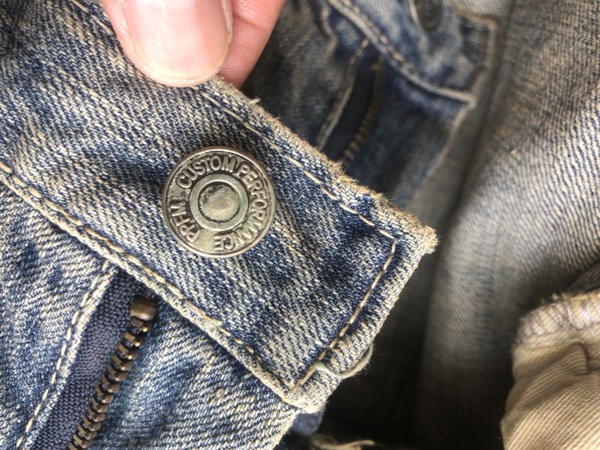 PPFM PPFM Double Waist Distressed Jeans Size US 32 / EU 48 - 19 Thumbnail