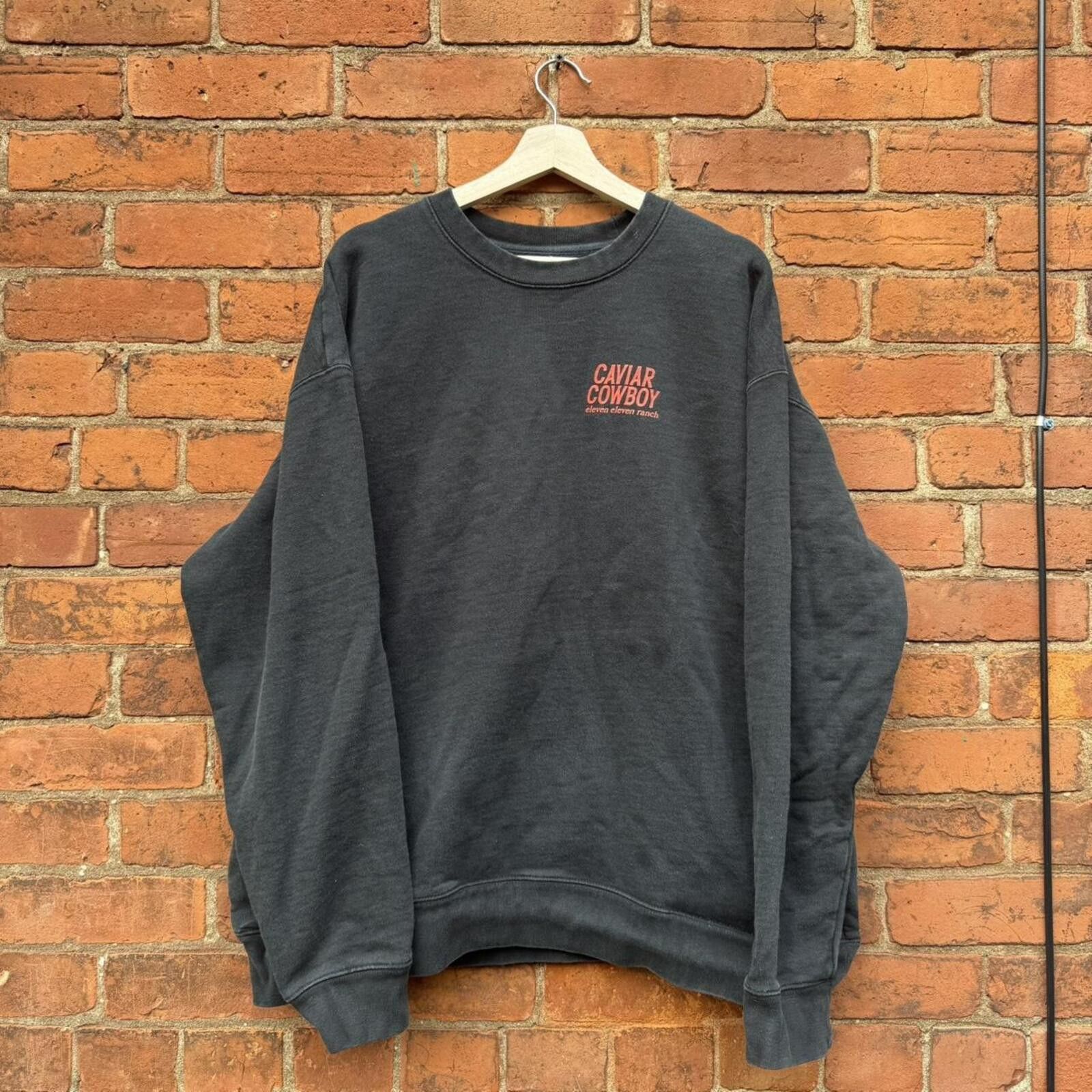 11.11 / eleven eleven eleven eleven caviar cowboys crewneck sweatshirt XL Size US XL / EU 56 / 4 - 4 Thumbnail
