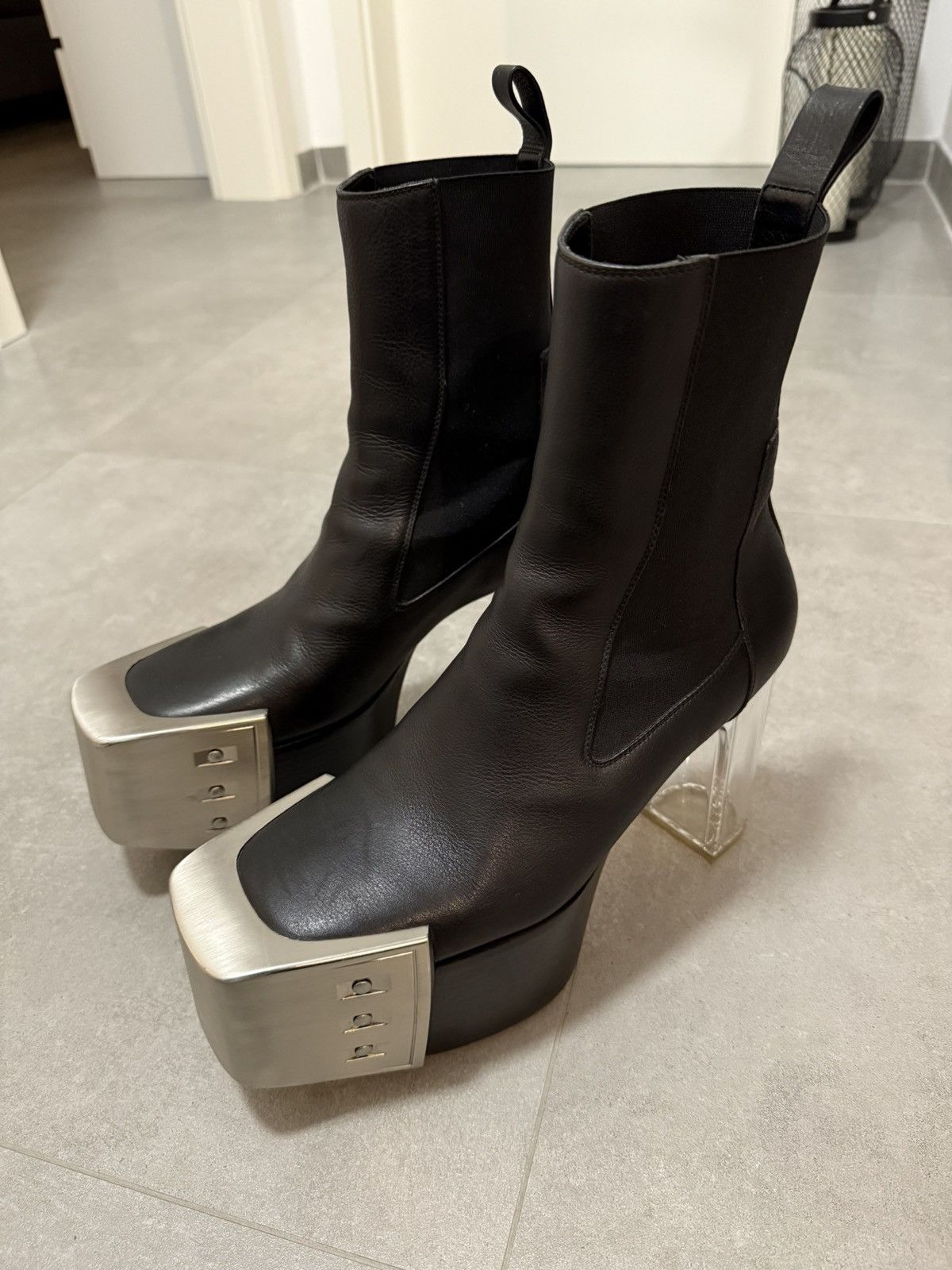 Rick Owens Rick Owens Beveled Kiss Heels! | Grailed