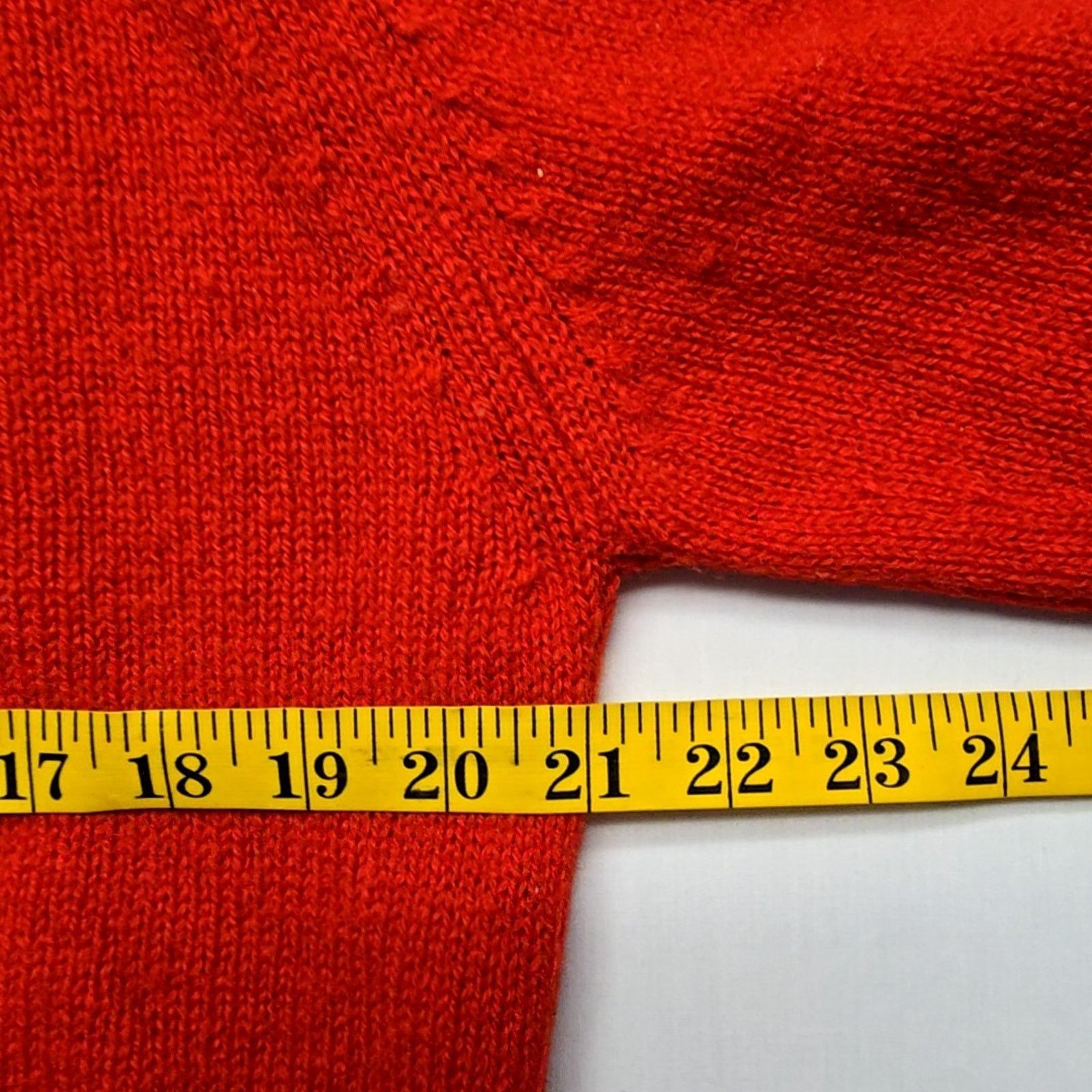 Talbots Vintage Talbots Red Wool Cardigan Button Front Womens M Size M / US 6-8 / IT 42-44 - 11 Thumbnail