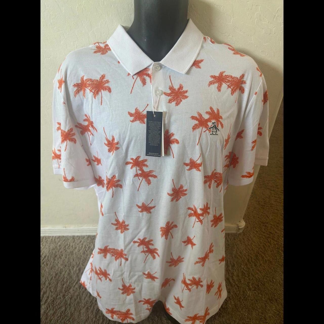 New Mens Original Penguin Palms