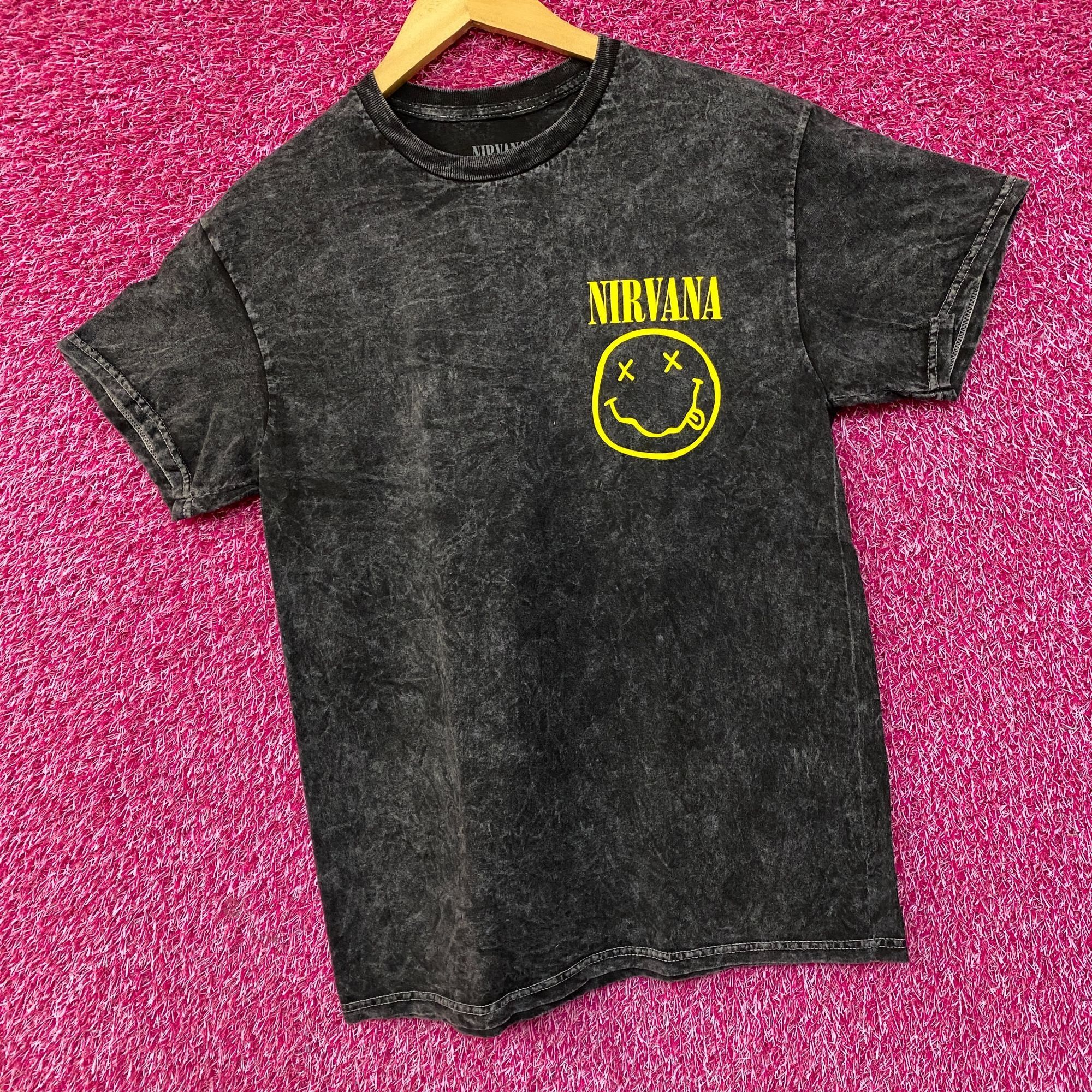 Nirvana Nirvana Nevermind Dead Smiley Logo Grunge Band T-Shirt Mediu Size US M / EU 48-50 / 2 - 3 Thumbnail