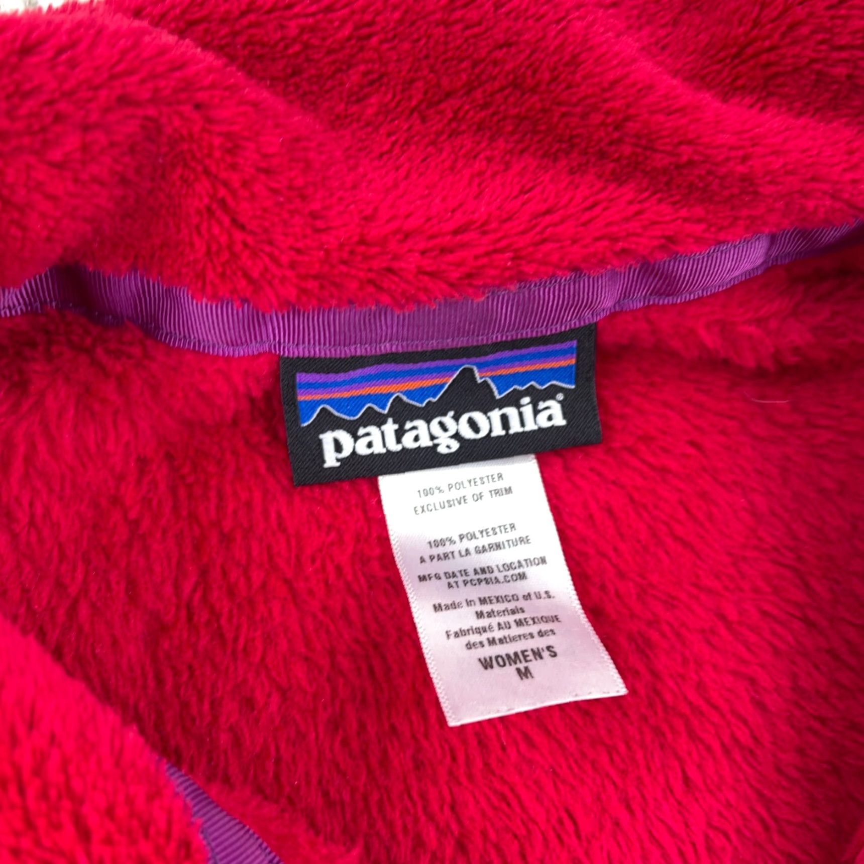 Patagonia Patagonia Sweater Women Medium Pink Pullover Better Sweater Fleece Pocket Size M / US 6-8 / IT 42-44 - 3 Thumbnail