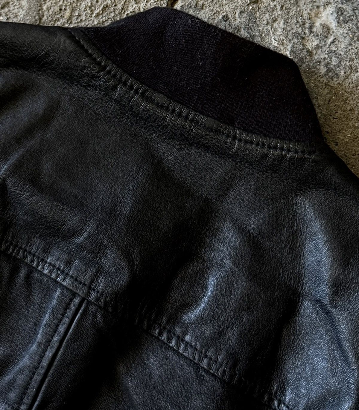 Gucci × Tom Ford Gucci - Tom Ford - Cherry Line - Leather Jacket Size US S / EU 44-46 / 1 - 14 Thumbnail