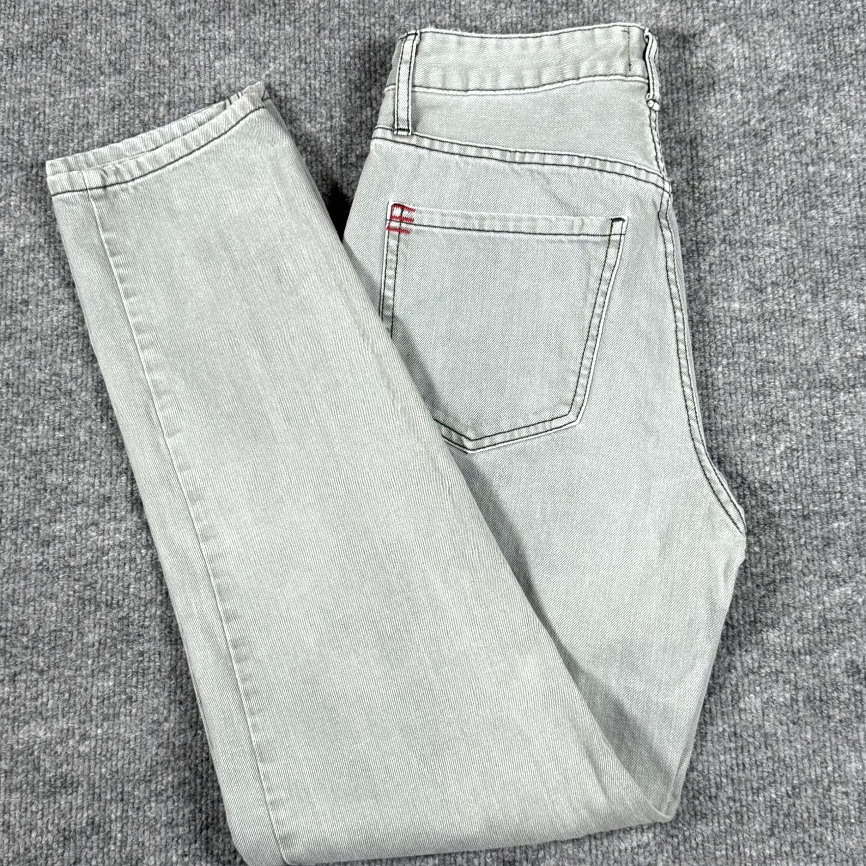 Bdg BDG Urban Outfitters Jeans Womens 27 Gray Mom High-Rise Tapered Denim Pants Size 27" / US 4 / IT 40 - 2 Thumbnail