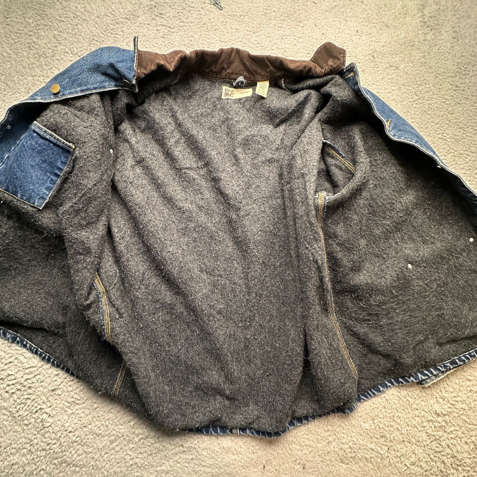 Other VTG BCC Workwear Denim Barn Chore Coat Jean Jacket Men Large Size US L / EU 52-54 / 3 - 10 Thumbnail