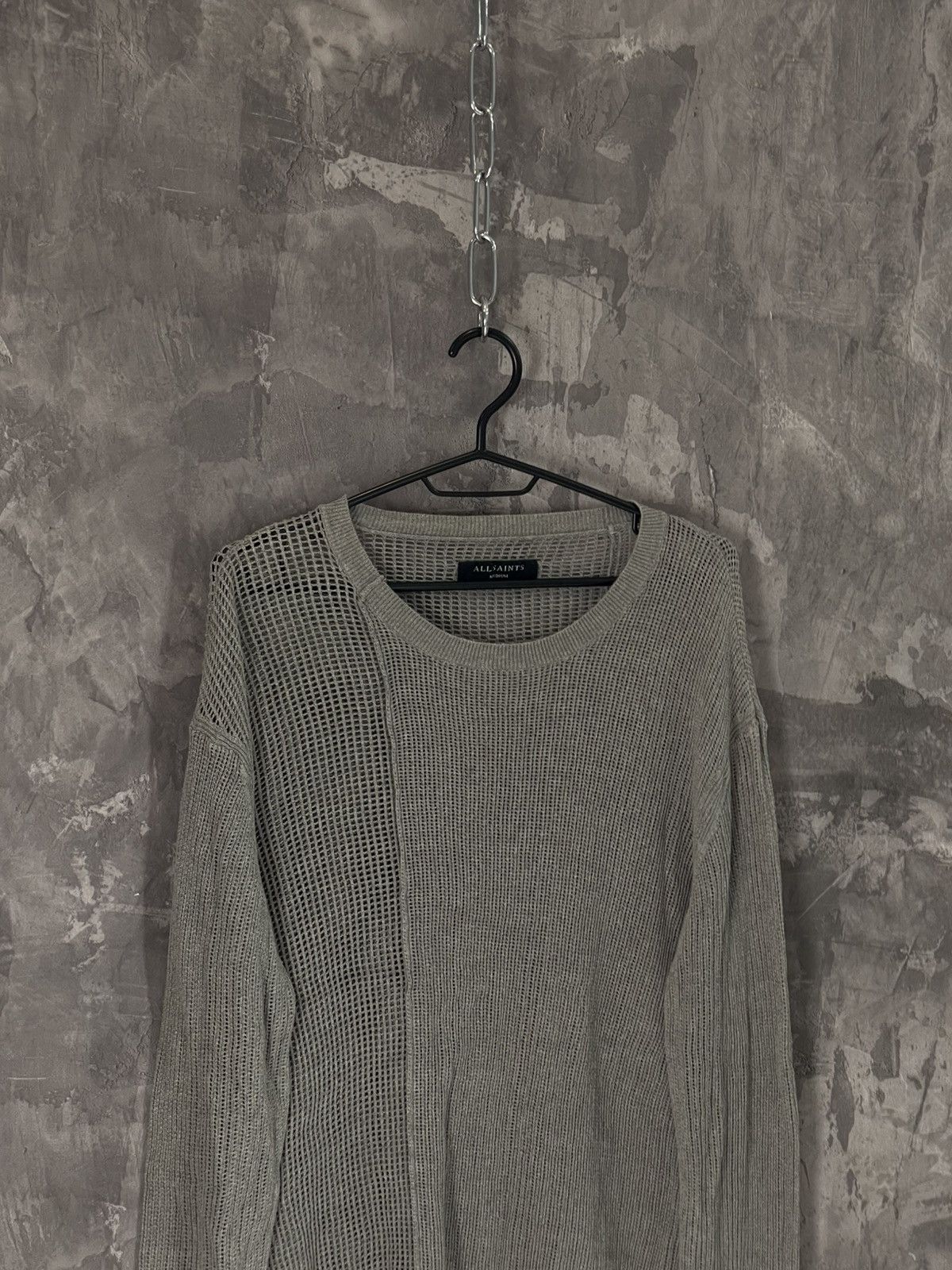 Other Allsaints Sweater waffle Size M Rare Knitwear Size US M / EU 48-50 / 2 - 7 Thumbnail