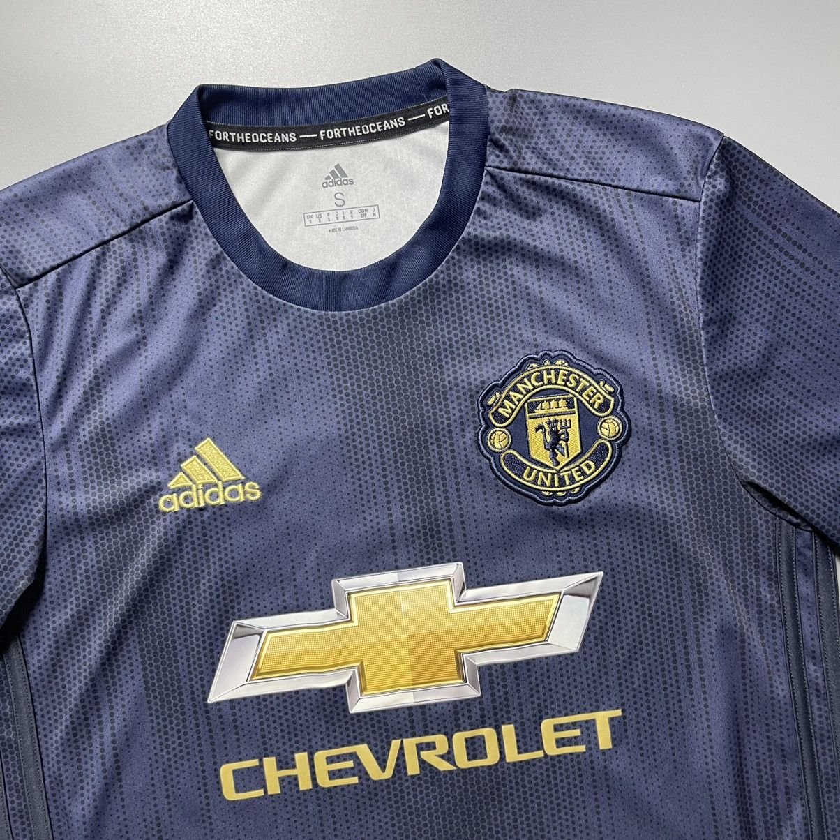 Adidas MAN UNITED ADIDAS 2018/2019 FOOTBALL THIRD JERSEY #8 MATA Size US S / EU 44-46 / 1 - 4 Thumbnail