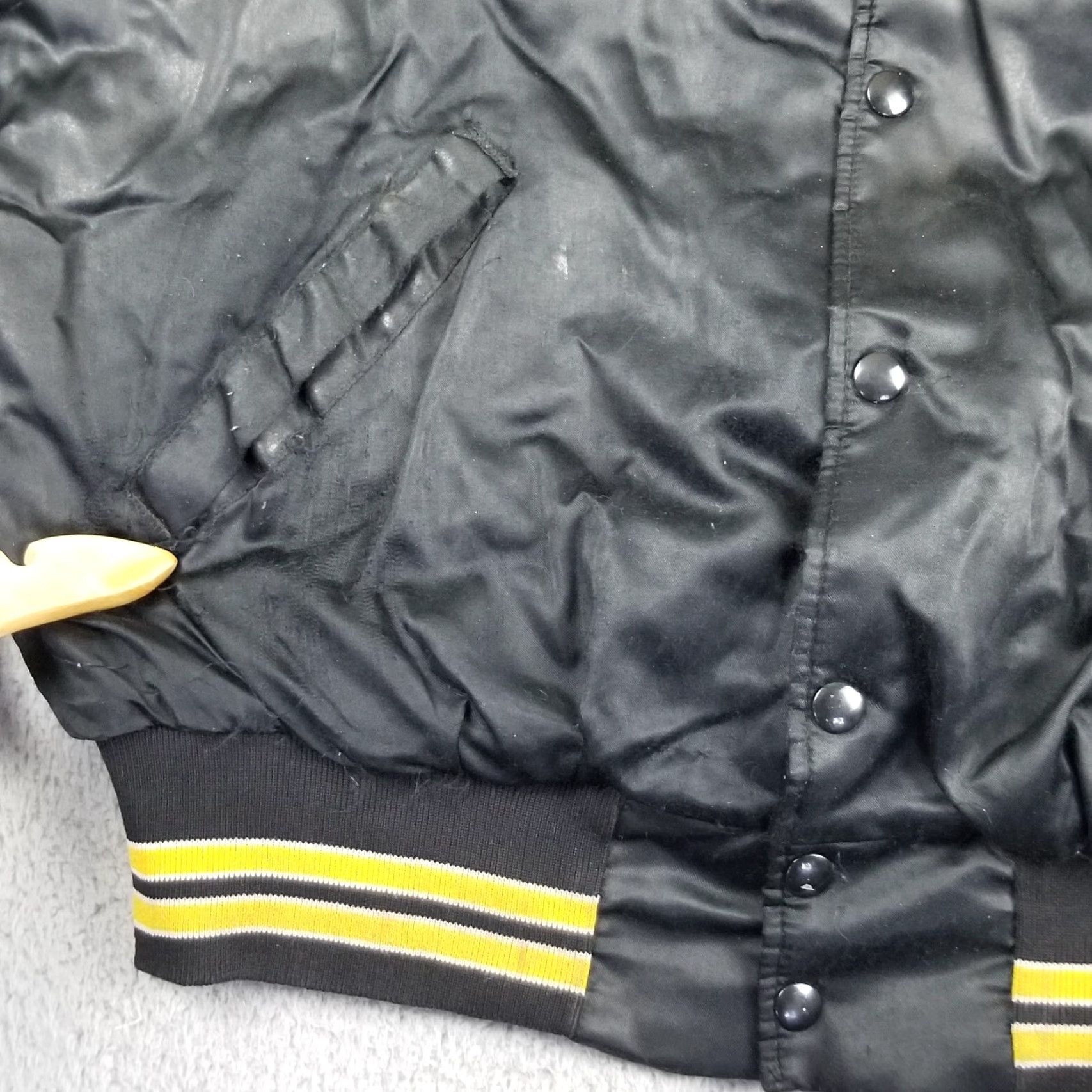 Vintage Vintage Satin Bomber Jacket Men XL CBC Machine Tech Cell Blood Count Machinists Size US XL / EU 56 / 4 - 3 Thumbnail