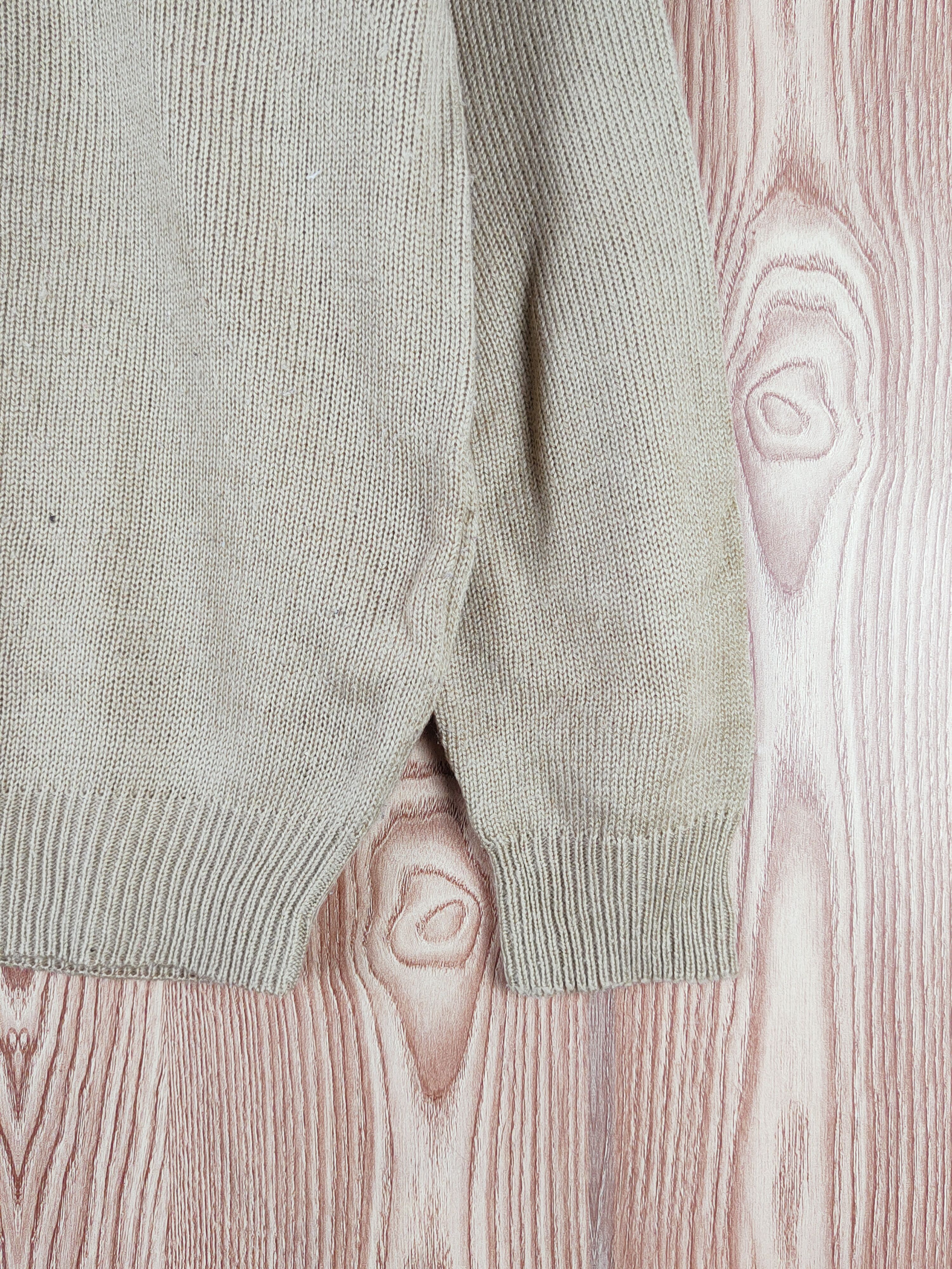 Uniqlo × Vintage Vintage 💥 Uniqlo Beige Knitwear Sweatshirts Size US M / EU 48-50 / 2 - 6 Thumbnail