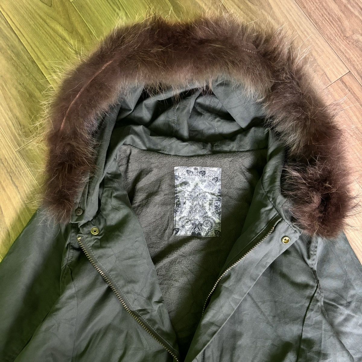 14th Addiction × If Six Was Nine × Japanese Brand Vintage KMRII Style ifsixwasnine furfauxfur jacket Size M / US 6-8 / IT 42-44 - 4 Thumbnail
