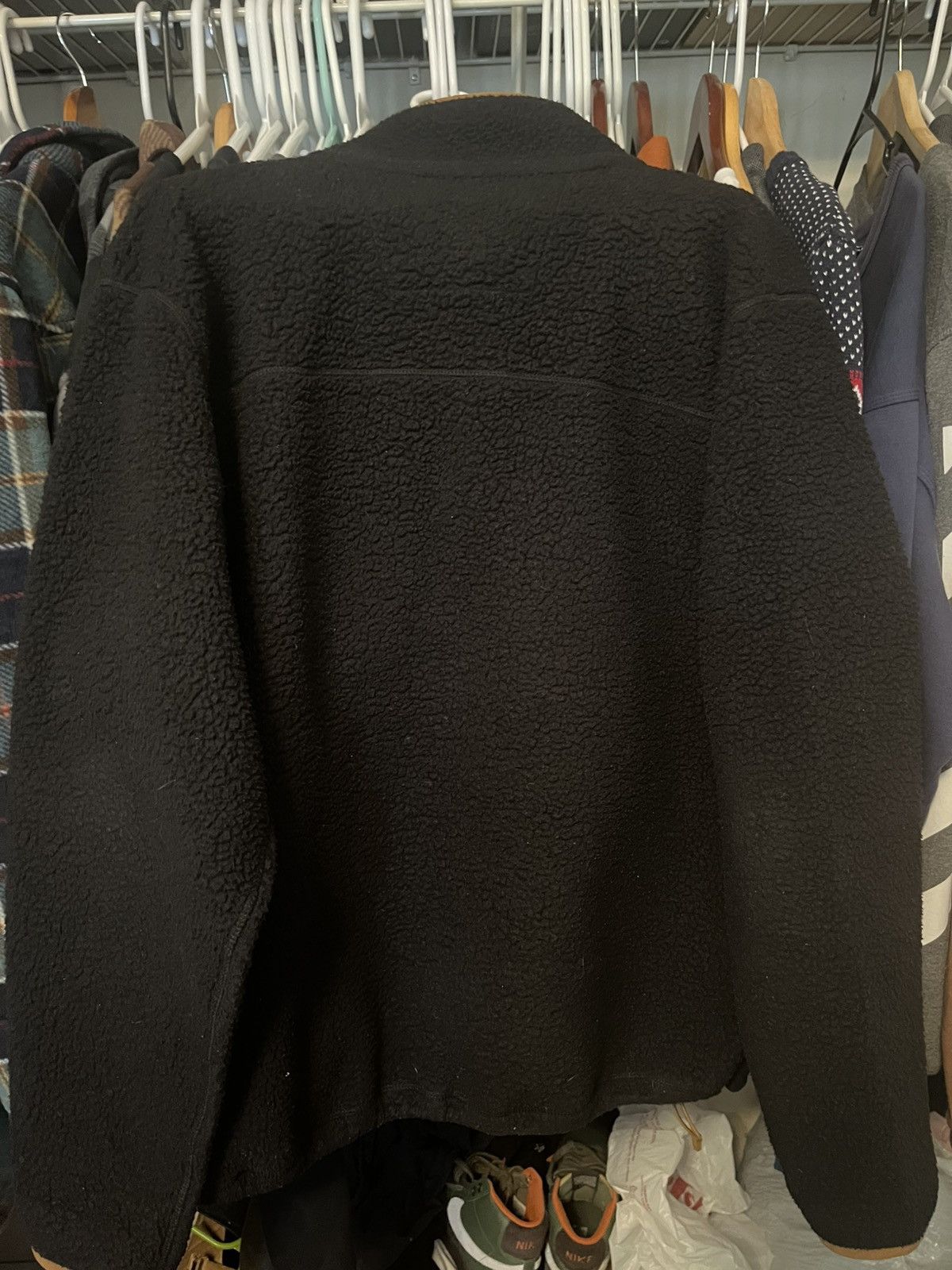 Carhartt Carhartt Relaxed Fit Sweater Sherpa Fleece Snap Front Size US XL / EU 56 / 4 - 3 Thumbnail
