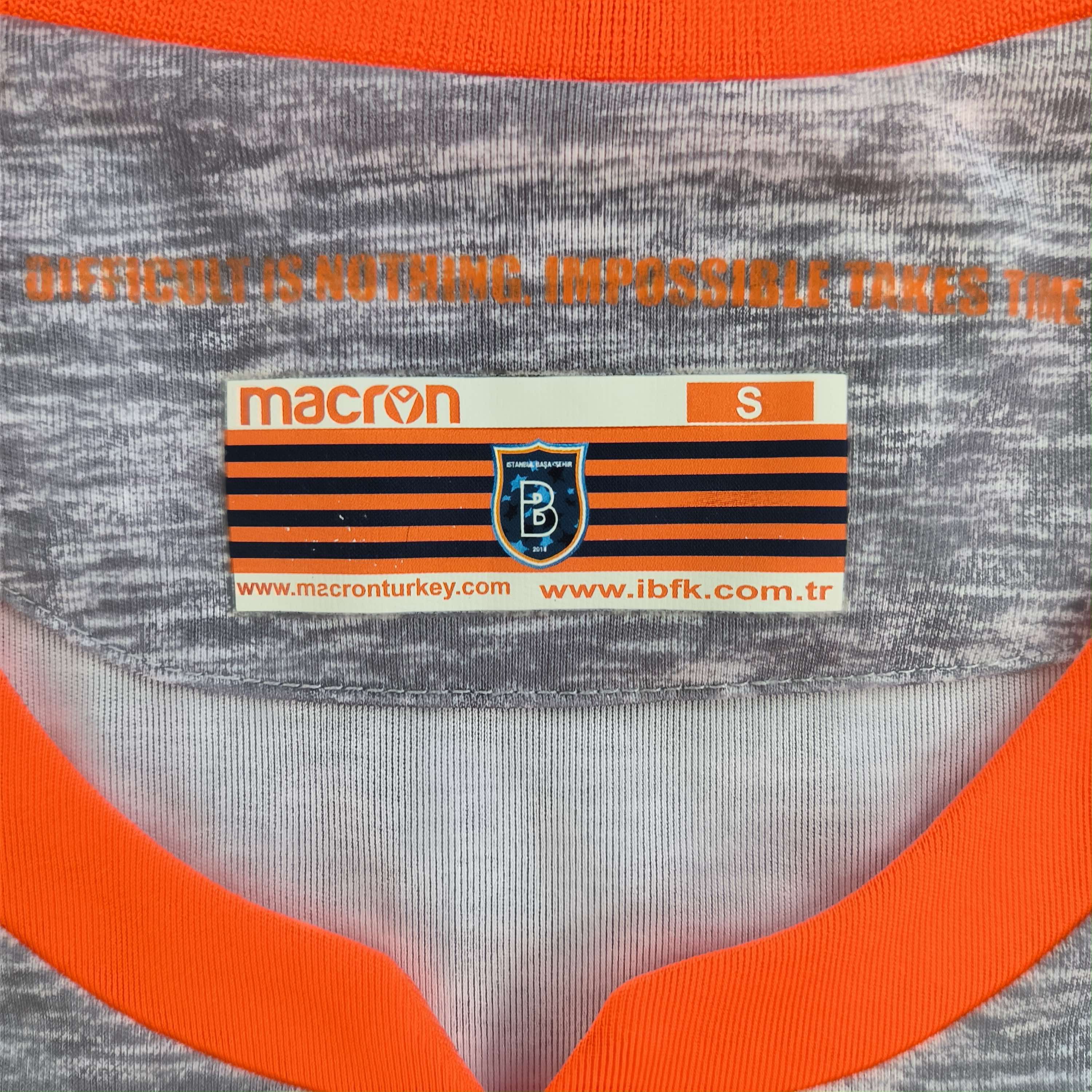 Macron Istanbul Basakhesir 19-20 Macron third football jersey sz S Size US S / EU 44-46 / 1 - 5 Thumbnail