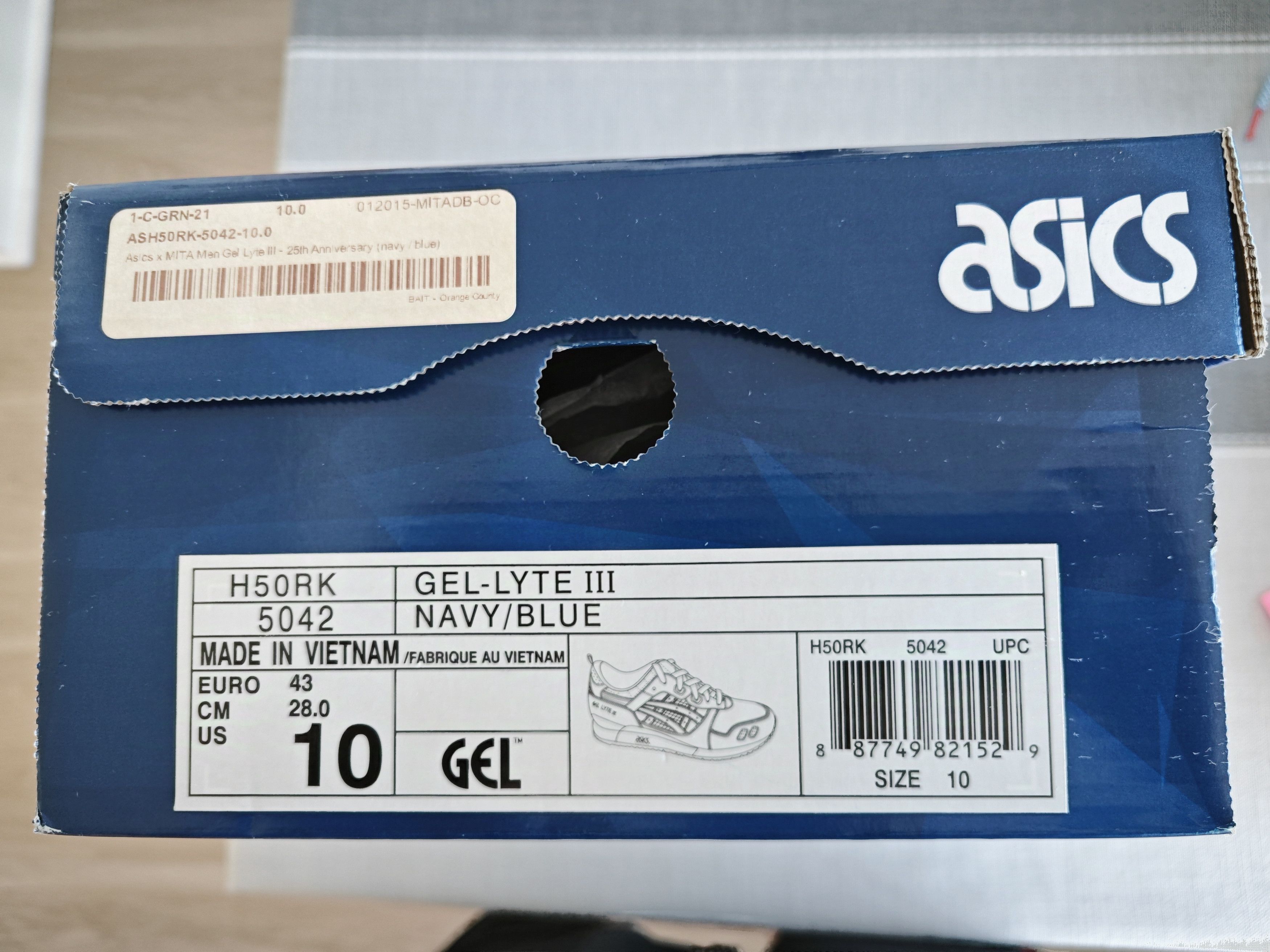 Asics ASICS GEL-LYTE III MITA 25th Anniversary Size US 10 / EU 43 - 6 Thumbnail